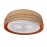 Ventilador Natalia DC Saco-Naranja 70Ø 72W 5 Aspas Mando Regulable Memoria Y Temporizador 188591704