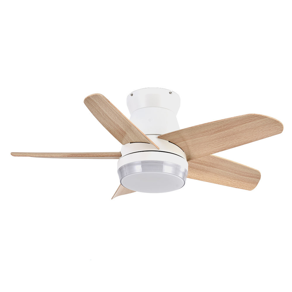 Fabrilamp, Ventilador Neutron DC Blanco-Haya 91Ø 24w 5Aspas Mando Memoria y Temporizador 207991568