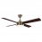 Ventilador Nevery DC Cuero 122Ø 26w Roble-Nogal Mando, Memoria y Temporizador 128791436