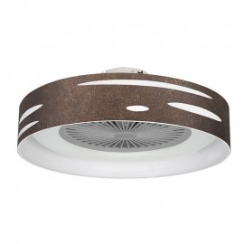 Ventilador Odra Oxido 60Ø 72w 5Aspas Mando ,Memoria, Dimable y Temporizador 177191517