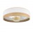 Ventilador Olga DC Blanco-Madera Clara Haya 70Ø 24W 3 Aspas Mando Memoria Y Temporizador 190091785