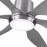 Ventilador Otto DC Niquel 167Ø 24W 6Aspas Plata Mando, Memoria y Temporizador 158691663