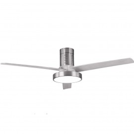Ventilador Pax DC Niquel 139Ø 40W 3Aspas Gris Mando, Memoria y Temporizador 158591380