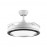 Ventilador Picolo DC Blanco-Negro Plegable 107Ø 72w 3 Aspas Mando Memoria y Temporizador 206491301
