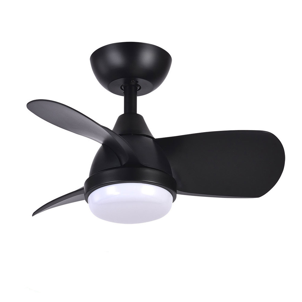 Fabrilamp, Ventilador Pirdo DC Negro 60Ø 24W Mando Memoria y Temporizador 186291309