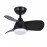 Ventilador Pirdo DC Negro 60Ø 24W Mando Memoria y Temporizador 186291309