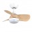 Ventilador Pirdo DC Blanco-Haya 60Ø 24W Mando Memoria y Temporizador 186291368