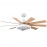Ventilador Pireo DC Blanco 132Ø 36W 9 Aspas Mando Memoria y Temporizador 185391968