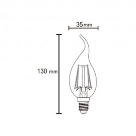 Mantra, Mantra LED BOMBILLAS E14 4W 2700K 470lm R09116