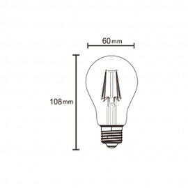 Mantra, Mantra LED BOMBILLAS E27 7W 2700K 750lm R09131