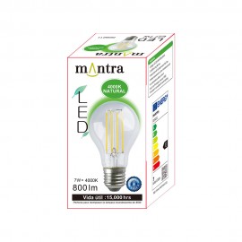 Mantra, Mantra LED BOMBILLAS E27 7W 4000K 800lm R09211
