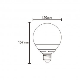 Mantra, Mantra LED BOMBILLAS E27 20W 3000K 1615lm R09212