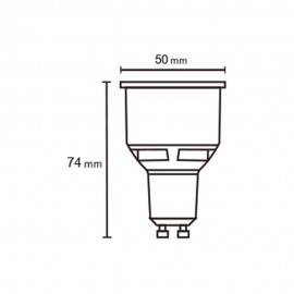 Mantra, Mantra LED BOMBILLAS GU10 9W 4000K 820lm R09220