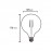 Mantra LED BOMBILLAS E27 6,5W 2200K 650lm G125 R09230