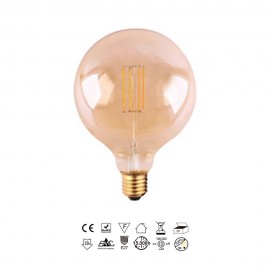 Mantra, Mantra LED BOMBILLAS E27 6,5W 2200K 650lm G125 R09230