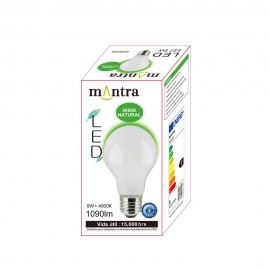 Mantra, Mantra LED BOMBILLAS E27 9W 4000K 1090lm R09235