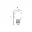 Mantra LED BOMBILLAS E27 6,5W 4000K 800lm R09238