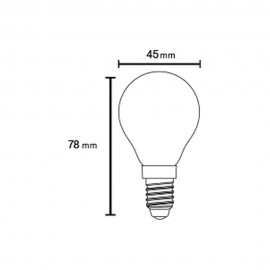 Mantra, Mantra LED BOMBILLAS E14 6,5W 4000K 800lm R09240