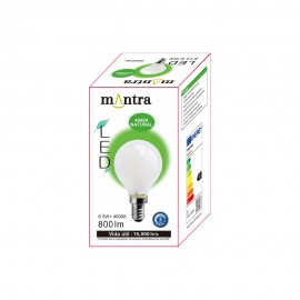 Mantra, Mantra LED BOMBILLAS E14 6,5W 4000K 800lm R09240