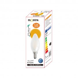 Mantra, Mantra LED BOMBILLAS E14 4W 3000K 470lm R09241