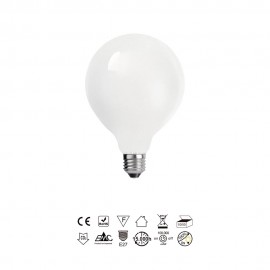 Mantra, Mantra LED E27 7w 3000k 720lm G95 Bombillas LED Blanco R09244