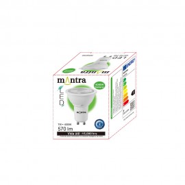 Mantra, Mantra LED Gu10 7w 4000k 570lm Bombillas LED Blanco R09256