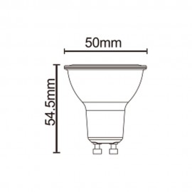 Mantra, Mantra LED Gu10 2 4w 4000k 400lm Bombillas LED Transparente R09285