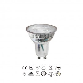Mantra, Mantra LED Gu10 2 4w 4000k 400lm Bombillas LED Transparente R09285