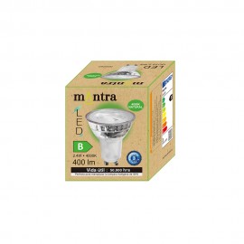 Mantra, Mantra LED Gu10 2 4w 4000k 400lm Bombillas LED Transparente R09285