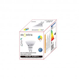 Mantra, Mantra Bombilla LED Gu10 9w Cct Bombillas LED Blanco R09289