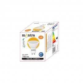 Mantra, Mantra Gu10 8w 100º 3000k Bombillas LED Blanco R09292