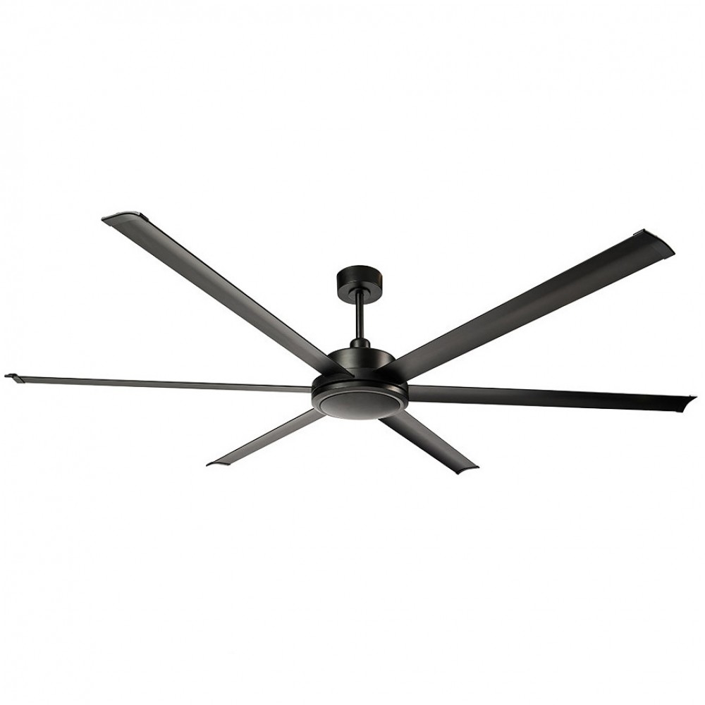 Fabrilamp, Ventilador Sanson DC Negro 214Ø 6Aspas Mando y Temporizador 208399609