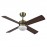 Ventilador Sofia DC Cuero 107Ø 2xE27 4Aspas Cerezo-nogal Mando y Temporizador 175992436