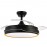 Ventilador Tempano DC Negro -Oro Plegable 107Ø 72w 3aspas Mando Memoria Y Temporizador 208891316