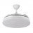 Ventilador Tridente  DC Plegable Blanco 107Ø Ultrasilencioso 59w Regulable Mando Memoria Y Temporizador 236391301