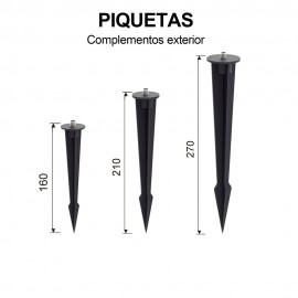 Mantra, Mantra Piqueta Sujecion Suelo 60x260Mm TU0653