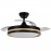 Ventilador Viper DC Negro-Madera Plegable 107Ø 72w 3aspas Mando Memoria Y Temporizador 208991385