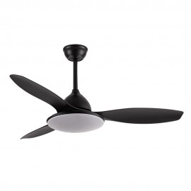 Ventilador Yael DC Negro 122Ø 72w 3 Aspas,Mando, Memoria y Temporizador 159391309