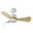 Ventilador Zepelin DC Blanco-Haya 91Ø 18w 3Aspas Mando Memoria y Temporizador 207791368